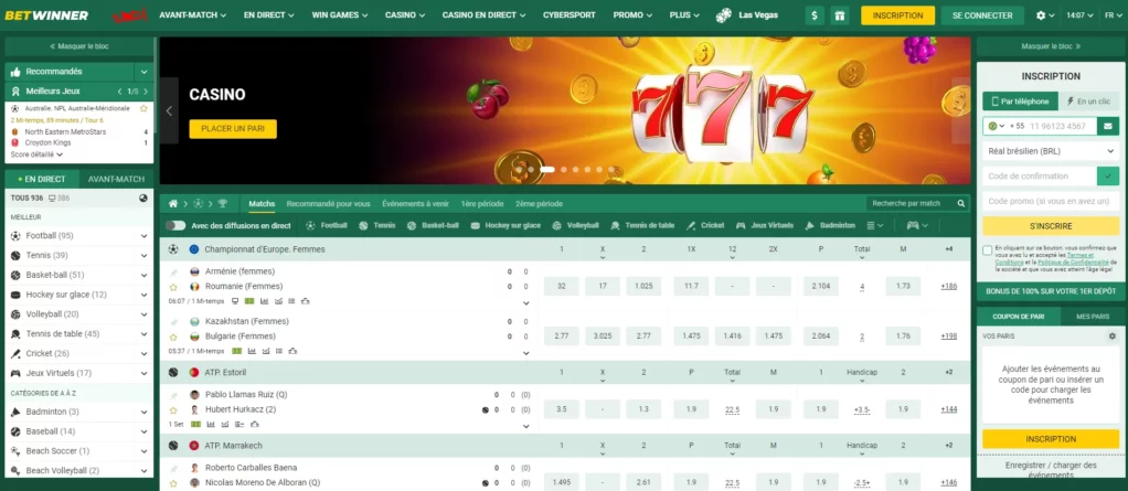 Discover the World of Betwinner Sportsbook